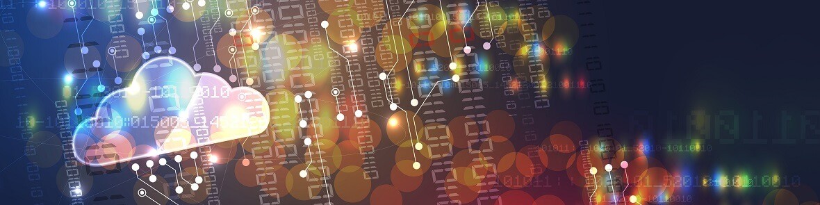 Cloud computing graphic representation